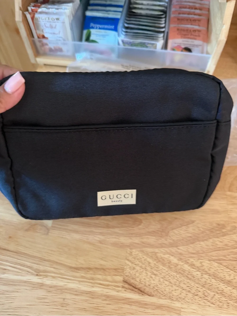 Gucci Black Men’s Toiletry Pouch